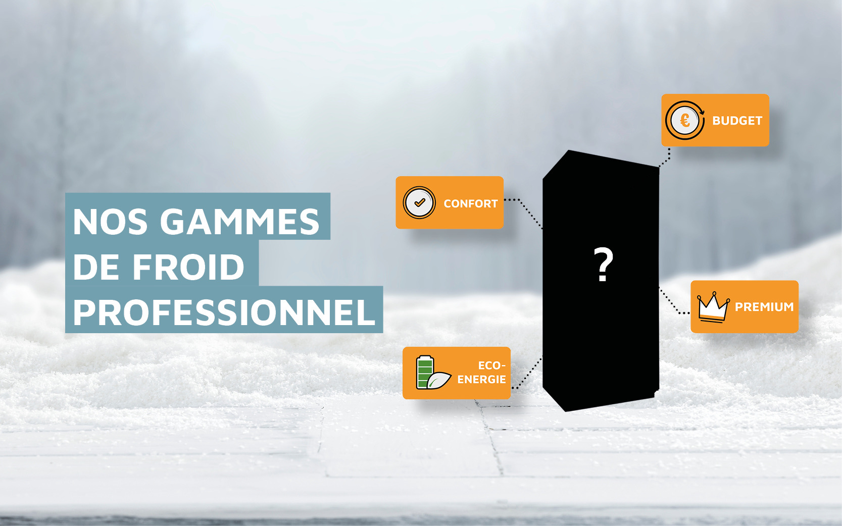 Tout savoir sur nos gammes de froid professionnel